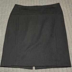 NWT Express Black Pinstripe Pencil Skirt